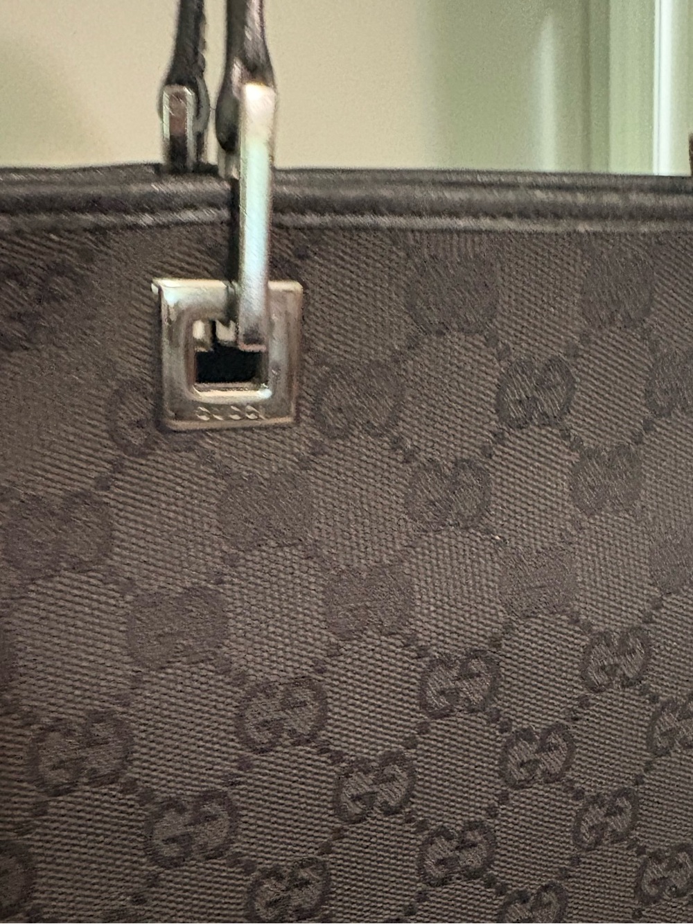 GUCCI Eclipse canvas monogram tote - Picture 3 of 10